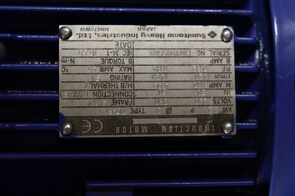 Motorreductor Sumitomo serie Cyclo 6000 – Modelo CHHM-3-614-15. Reacondicionado. - Imagen 4